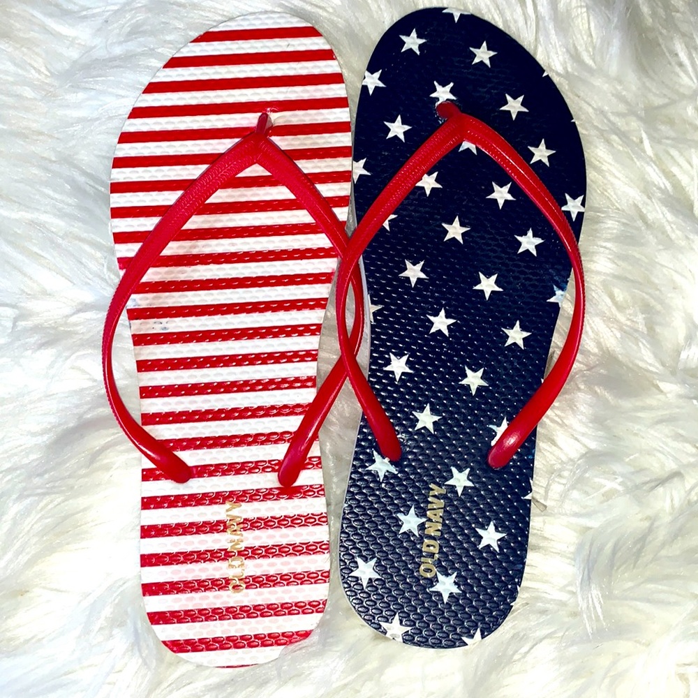 USA flip-flops